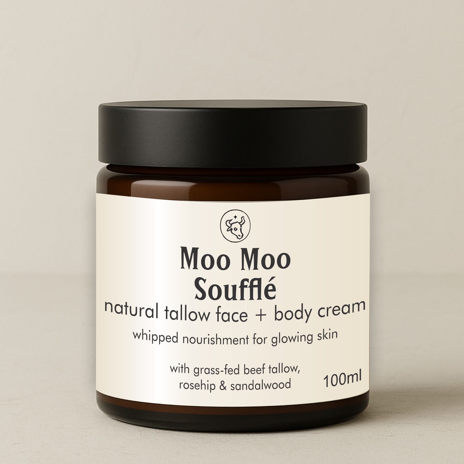 MooMooSoufflé – Natural Tallow Balm (100ml)